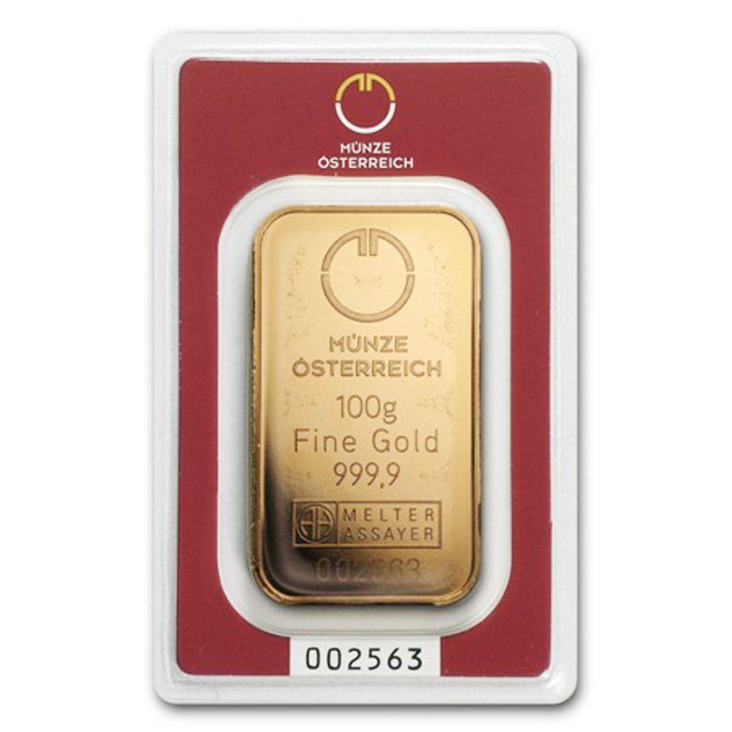 100 g Goldbarren | Münze Österreich