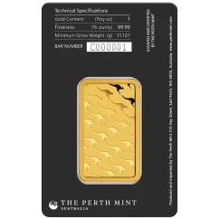 31,1 g investiční zlatý slitek | Perth Mint