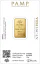 10g investiční zlatý slitek PAMP Fortuna zadní strana 