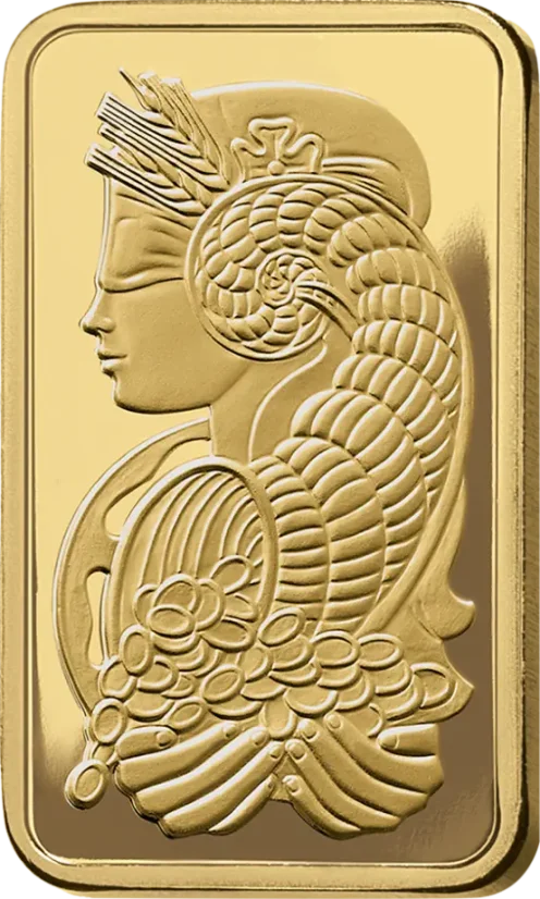 1/2 Oz Goldbarren | PAMP Fortuna