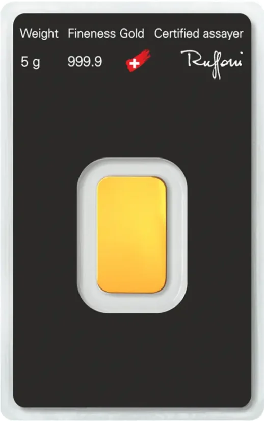 5 g Gold Bar | Argor-Heraeus