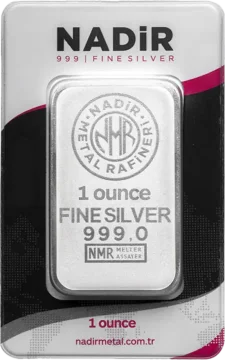 Stříbrný slitek Nadir Metal 1 oz: dostupný vstup do investičního stříbra