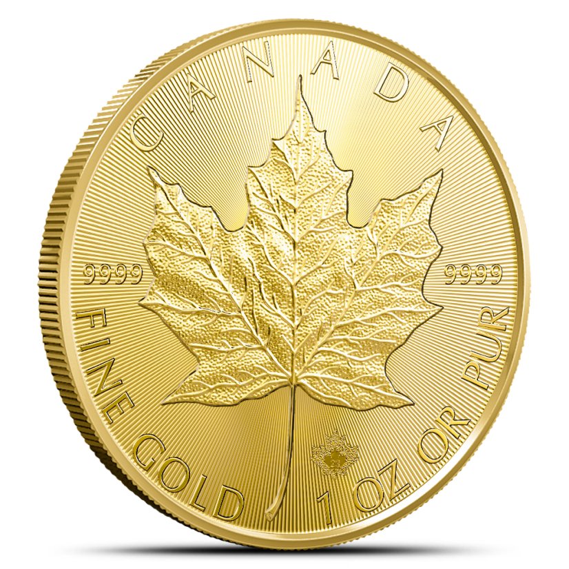 1 Oz Maple Leaf 2026 investiční zlatá mince zadní strana