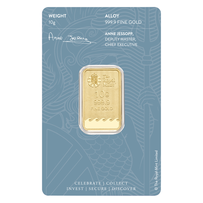 10 g Goldbarren | Britannia