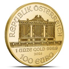 1 Oz Wiener Philharmoniker | 2025 | Goldanlagemünze