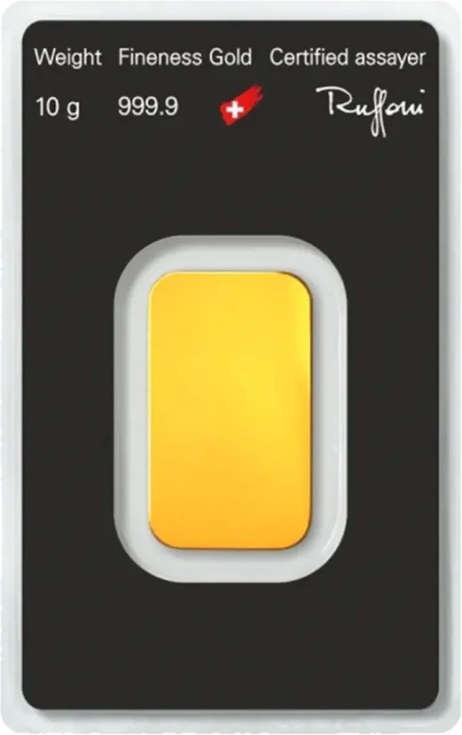 10 g Gold Bar | Argor-Heraeus