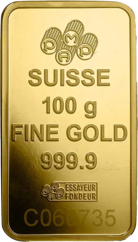 100 g Gold Bar | Pamp Fortuna