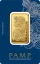 1 Oz Goldbarren PAMP Fortuna Vorderseite im Blister