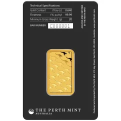 20 g investiční zlatý slitek | Perth Mint