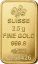 2,5 g Gold bar | Pamp Fortuna
