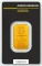 10g Argor-Heraeus Gold Bar Front Side in original protective packaging with Certificate of Authenticity