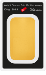 100 g Argor-Heraeus, Gold Bar