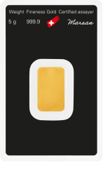 5 g Gold Bar | Argor-Heraeus