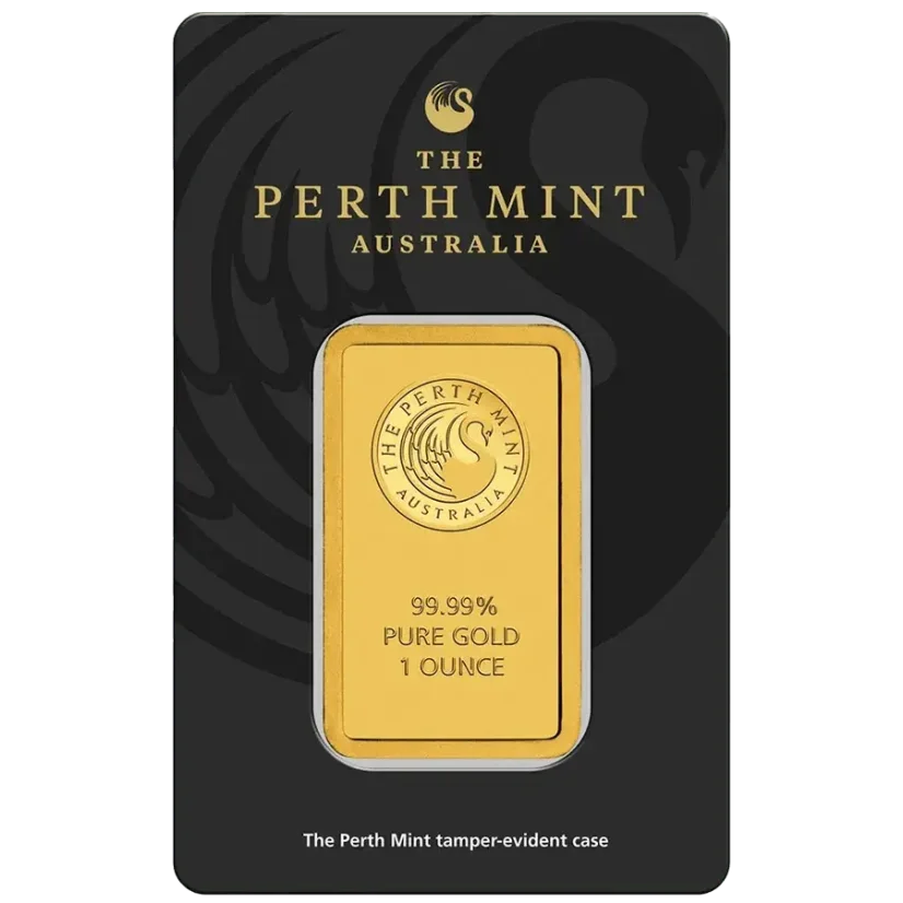 31,1 g Perth Mint, Gold Bar