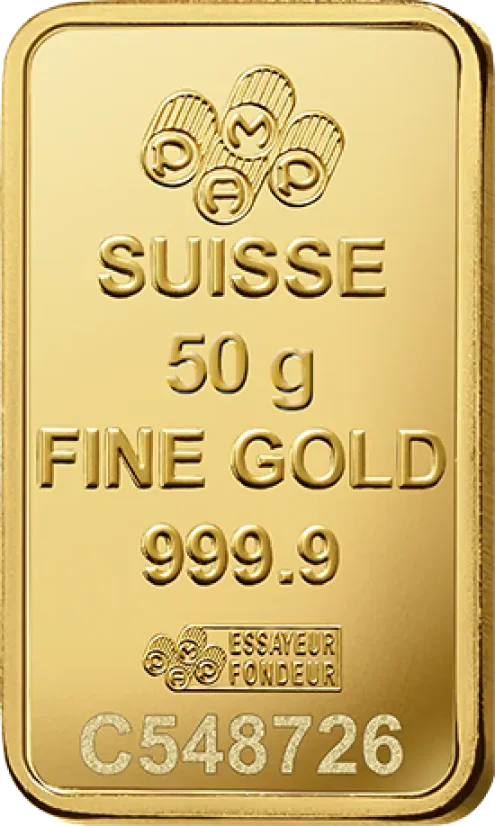 50 g Gold Bar | Pamp Fortuna