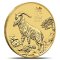 Australian Lunar III Jahr der Ziege 2027: Goldmünze von The Perth Mint