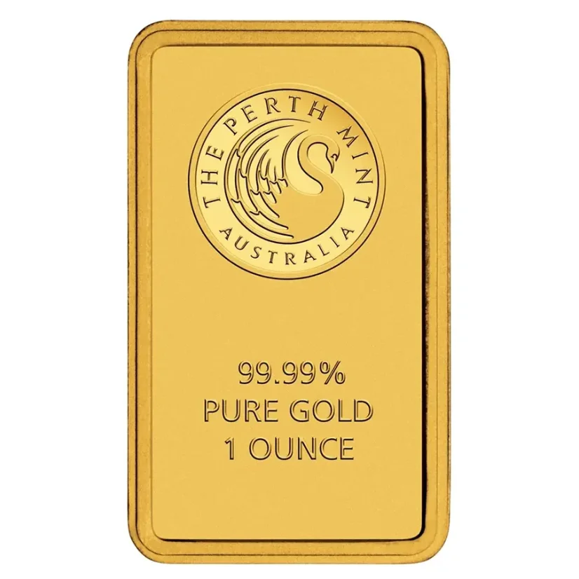 31,1 g Perth Mint, Gold Bar