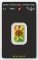 5g Argor-Heraeus Kinebar® Gold Bar Reverse Side with KINEGRAM® security feature in original protective packaging