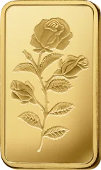 5 g Gold investment bar | Pamp Rose