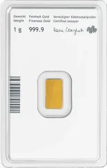 1 g Goldbarren | Münze Österreich