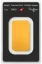 1 Oz Argor-Heraeus Gold Bar (31.1g) reverse side in original protective blister packaging with Certificate of Authenticity