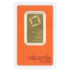 31,1 g investiční zlatý slitek | Valcambi