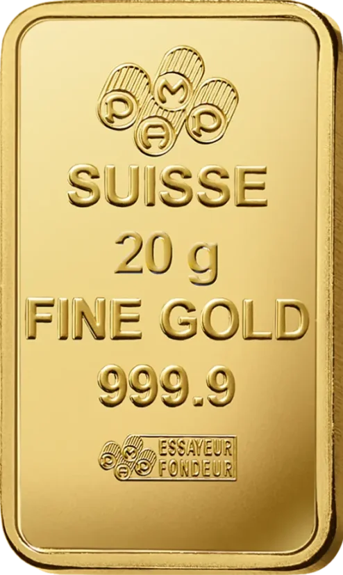 20 g Gold Bar | Pamp Rose