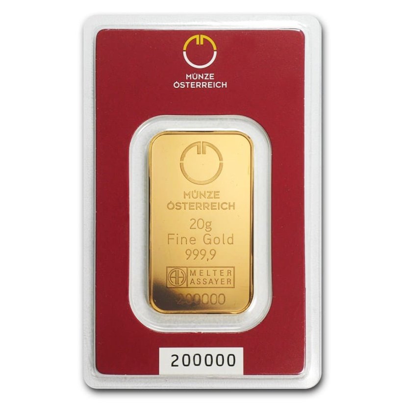 20 g Goldbarren | Münze Österreich