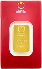 10 g investiční zlatý slitek | Münze Österreich