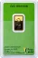 5g Goldbarren Valcambi Green Gold Rückseite