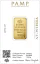 1/2 Oz Goldbarren | PAMP Fortuna
