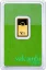 5g Goldbarren Valcambi Green Gold Vorderseite