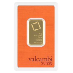 20 g investiční zlatý slitek | Valcambi
